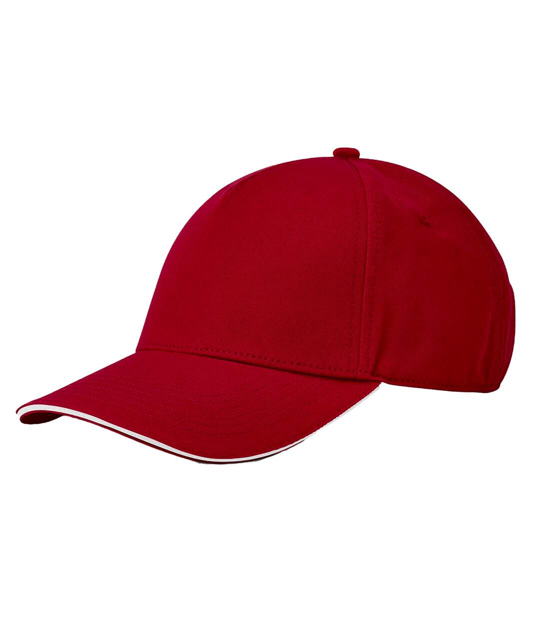 Casquette De Baseball Earthaware Classic Rouge Classique Blanc Beechfield-2
