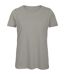 T-shirt Inspire Femme Gris Clair B&C-1