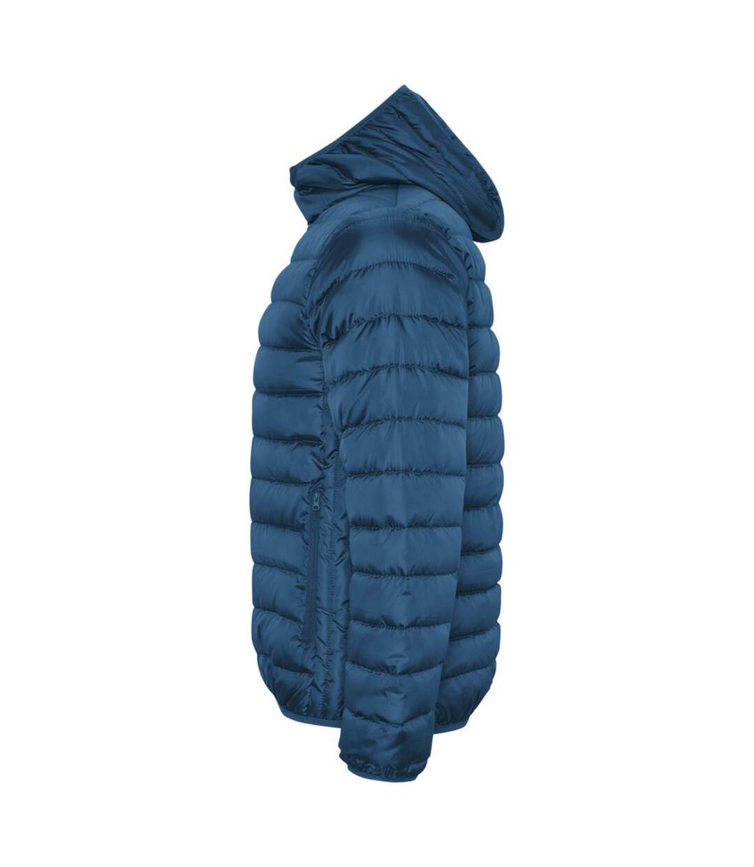 Mens norway quilted insulated jacket moonlight blue Roly