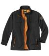 Men's Black Windproof Water-Repellent Parka Atlas For Men