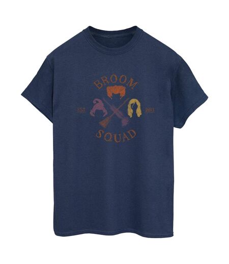 Disney - T-shirt HOCUS POCUS BROOM SQUAD - Femme (Bleu marine) - UTBI20167