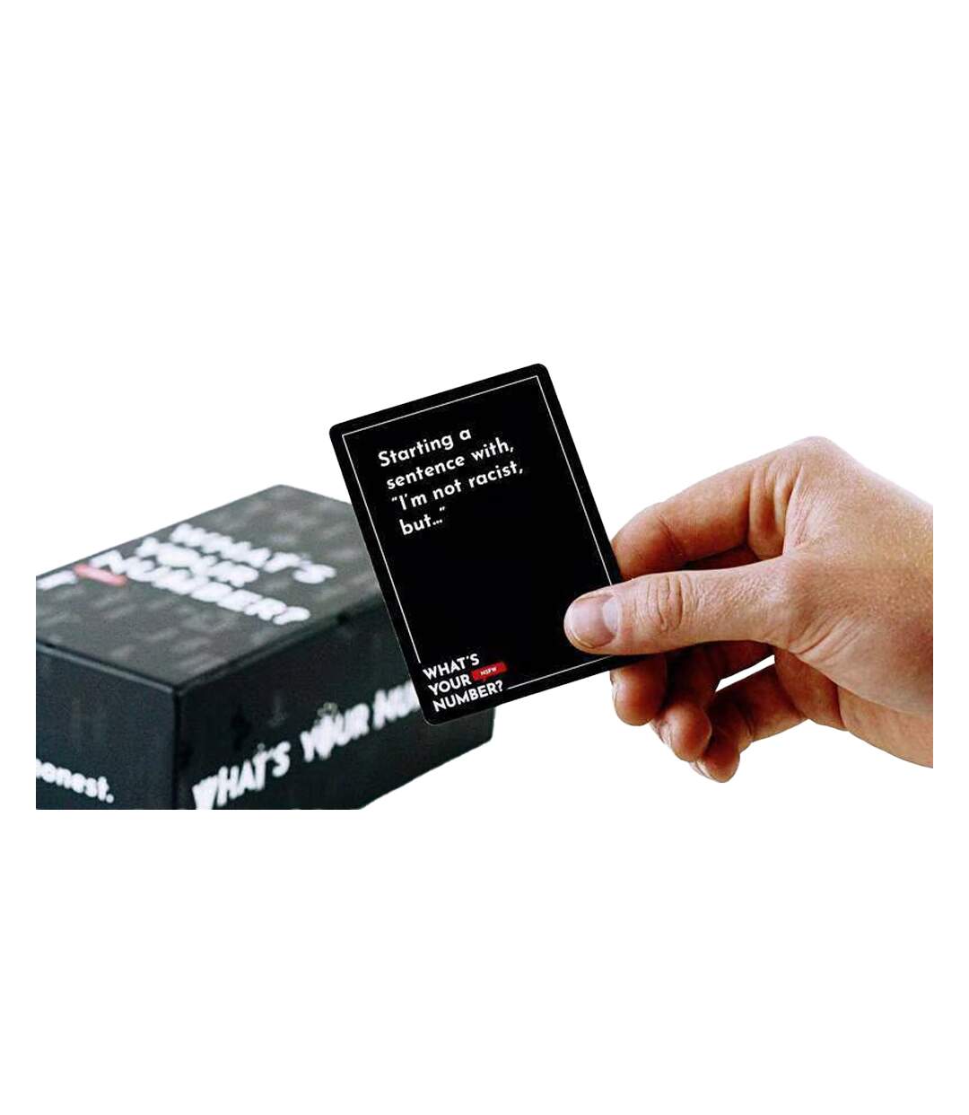 Jeu De Cartes Nsfw Taille Unique Noir What´s Your Number?-3