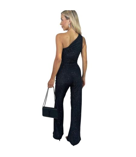 Combinaison 1 Épaule Motif/style Scintillant Femme Noir AX Paris