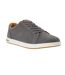 Mens Tezzy Canvas Low Cut Trainers Grey Dune London-4