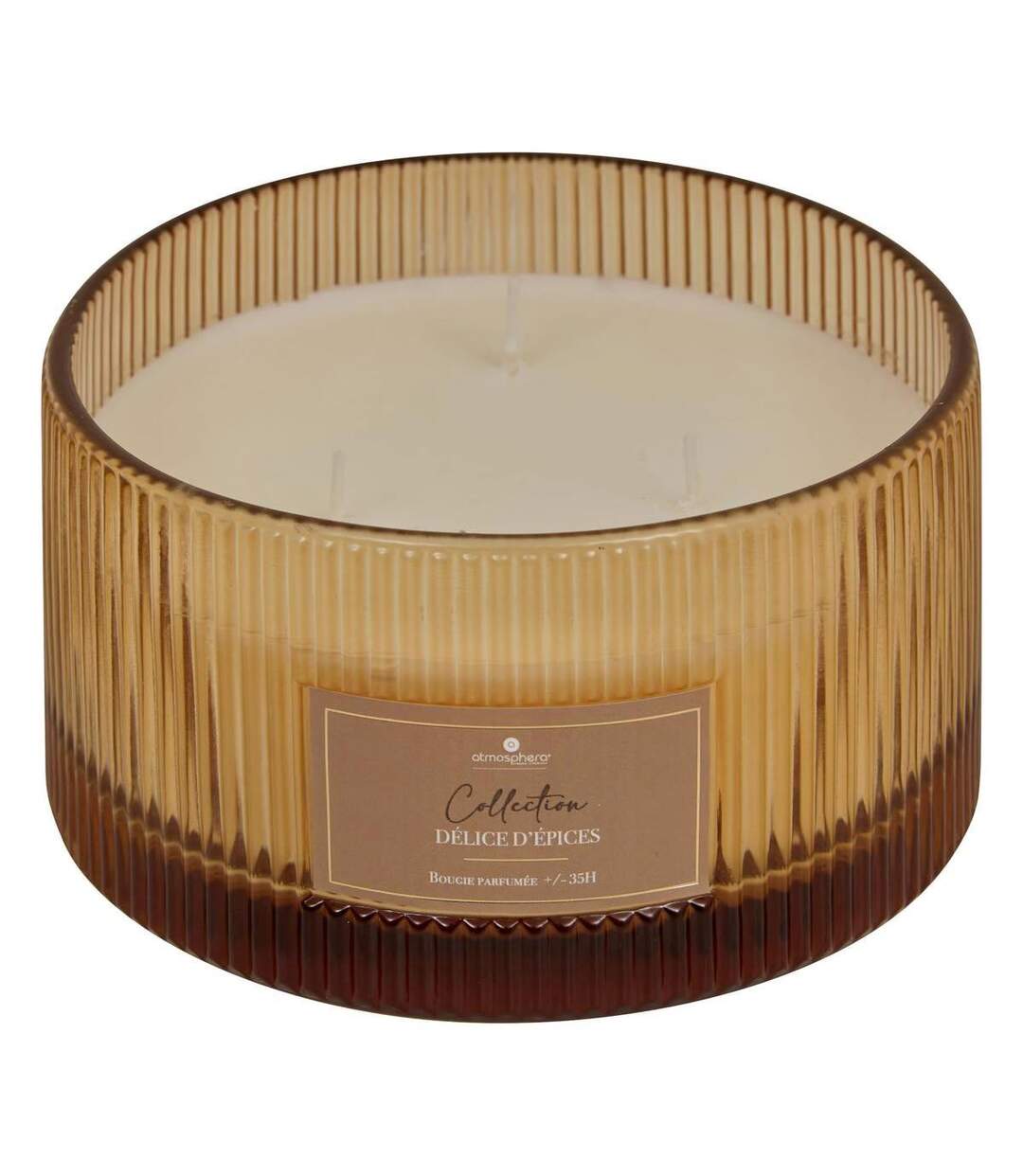 Bougie Parfumée en Verre Albie 635g Délice d'Épices-1