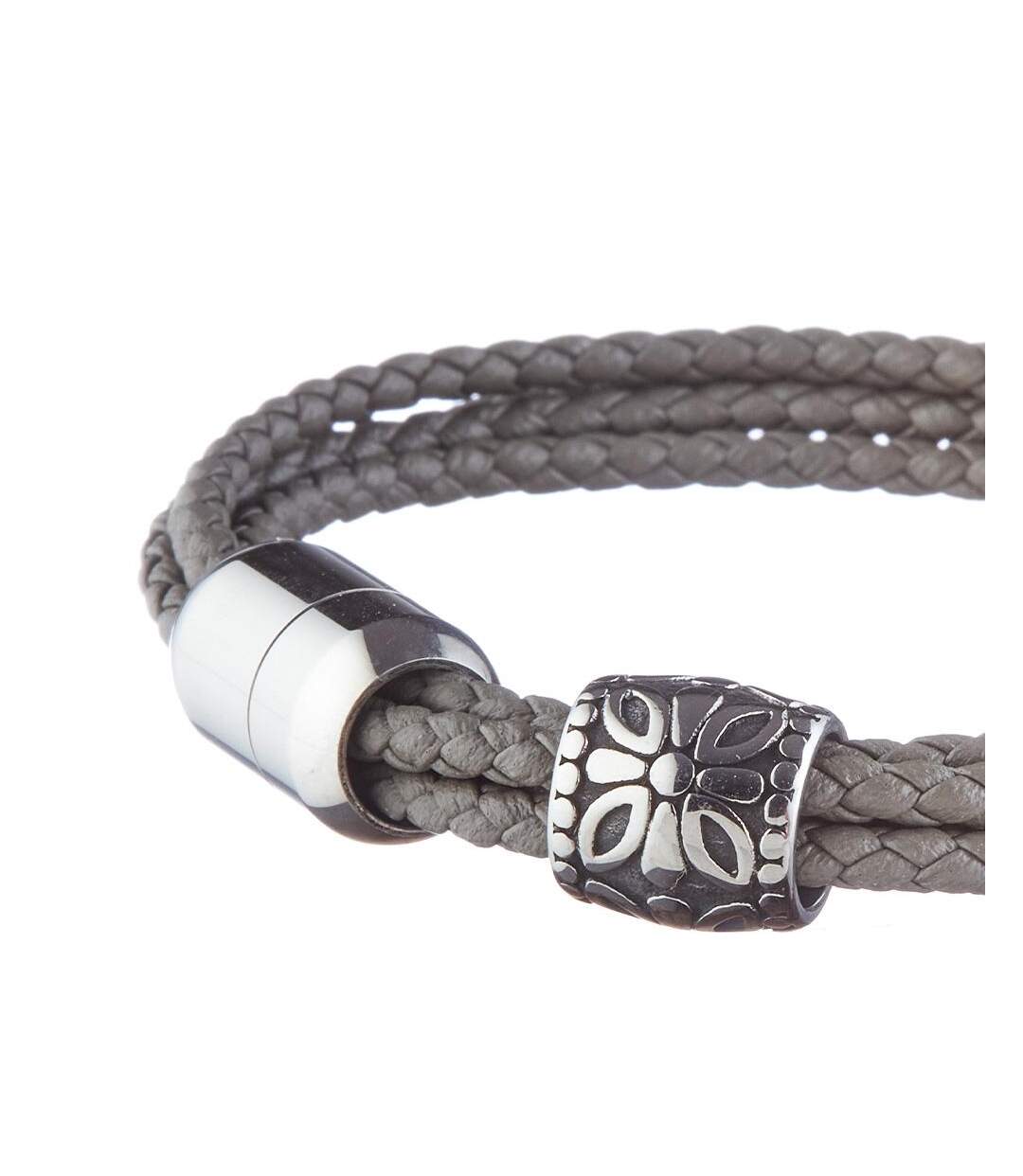 Bracelet gris homme geographical norway 315032 - taille unique-3