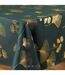 Nappe Imprimé Métallisé Bloomy 150x240cm Vert & Or-2