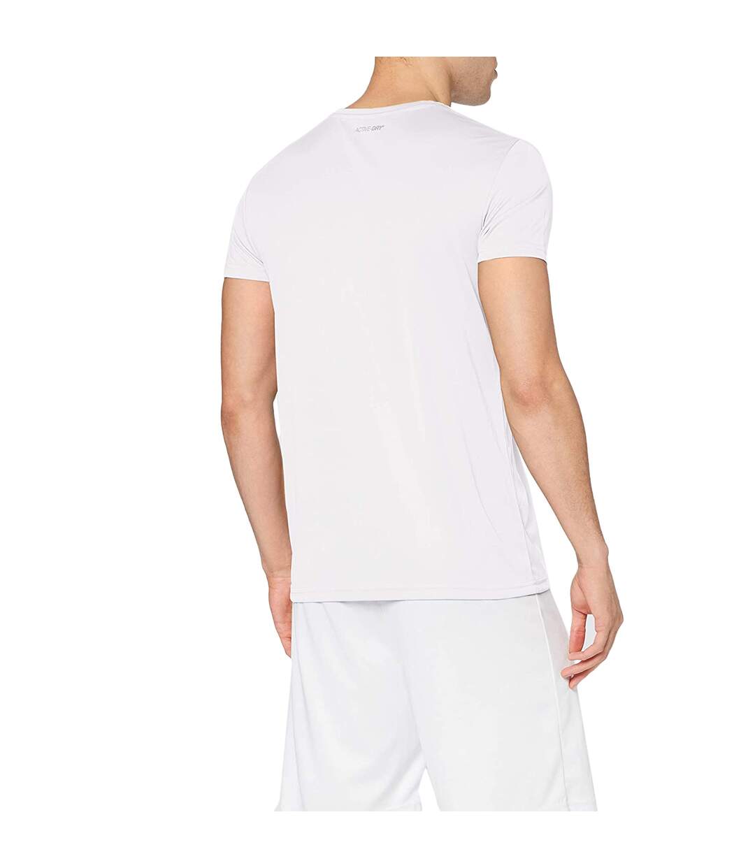 T-shirt de sport active homme blanc Stedman-2