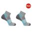 Lot De 2  Socquettes Homme Gris Bleu Salomon-1