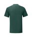 T-shirt Manches Courtes Iconic Homme Vert Forêt Fruit Of The Loom-2