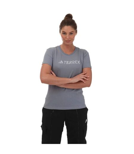T-shirt Terrex Femme Gris Bleu Adidas