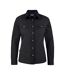 Harvest Womens/Ladies Treemore Long-Sleeved Shirt (Black)