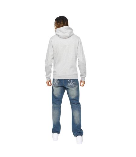 Mens Bilkie Hoodie Grey Marl Kings Will Dream