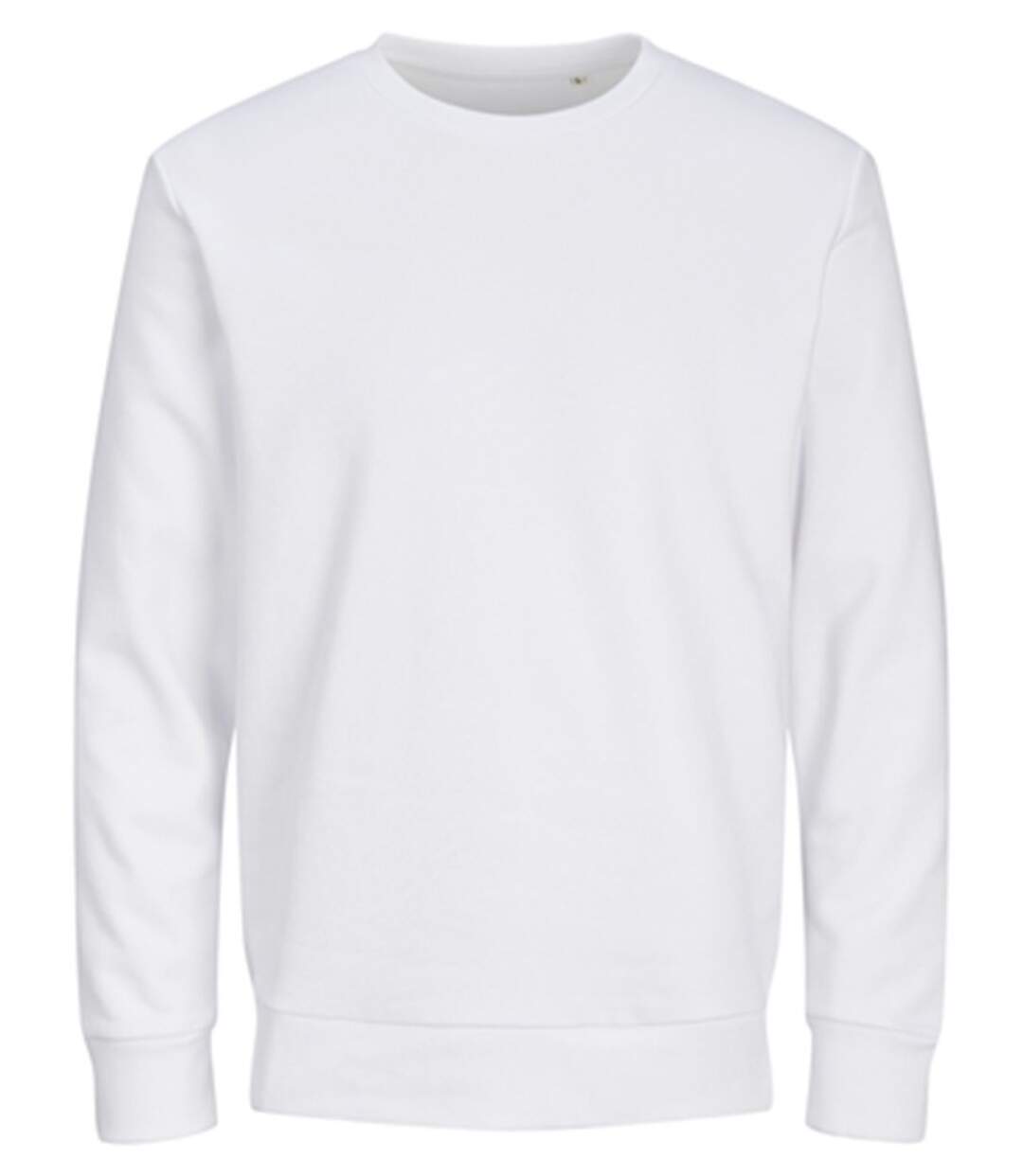 Sweat col rond - JACK&JONES - Unisexe - JJ3900 - blanc-2