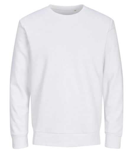 Sweat col rond - JACK&JONES - Unisexe - JJ3900 - blanc