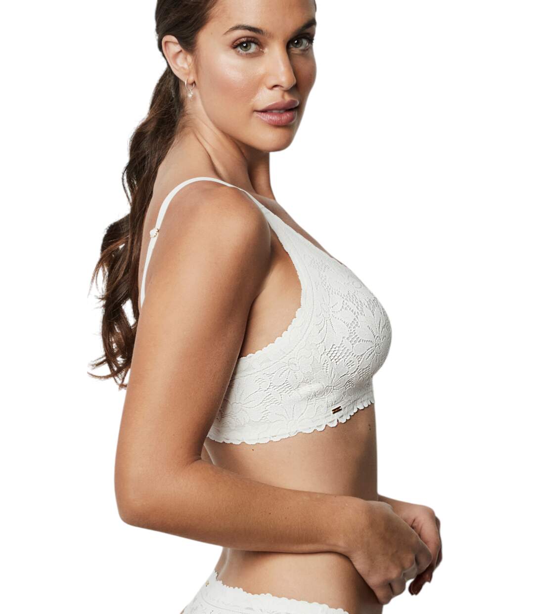 Soutien-gorge triangle préformé sans armatures One And Lace Mariage Selmark-2