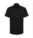 Chemise Manches Courtes Homme Noir Russell-1