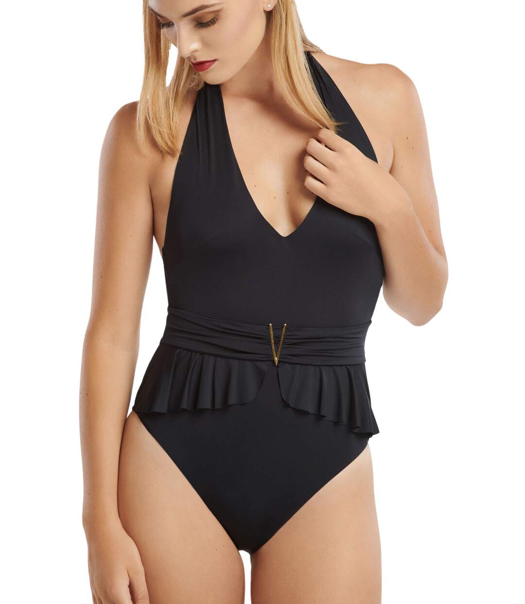 Maillot de bain 1 pièce préformé sans armatures Isola Rossa Lisca-1