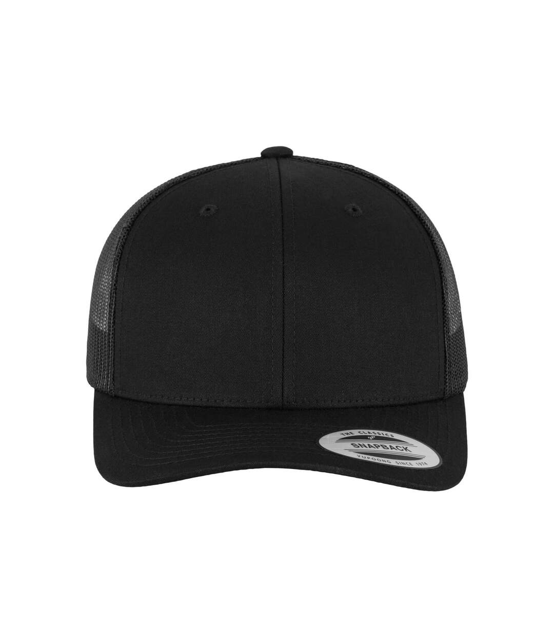 Casquette Trucker Adulte Noir Flexfit-1
