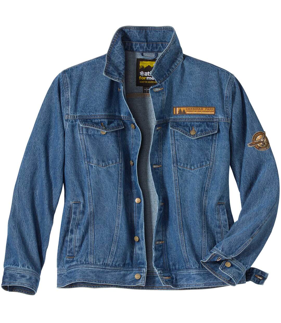 Veste en Jean Bleue 