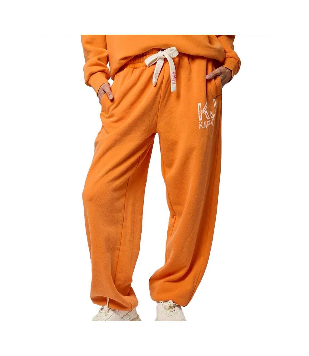 Jogging orange femme kaporal venin-1