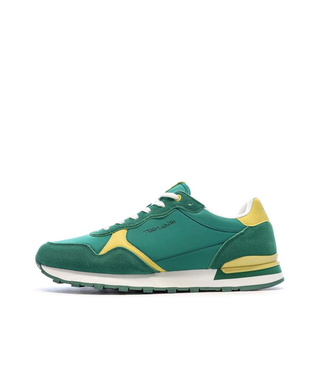 Baskets vert/jaune femme teddy smith 120549-1