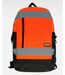Sac à dos haute visibilité - sécurité WFA401 - orange fluo