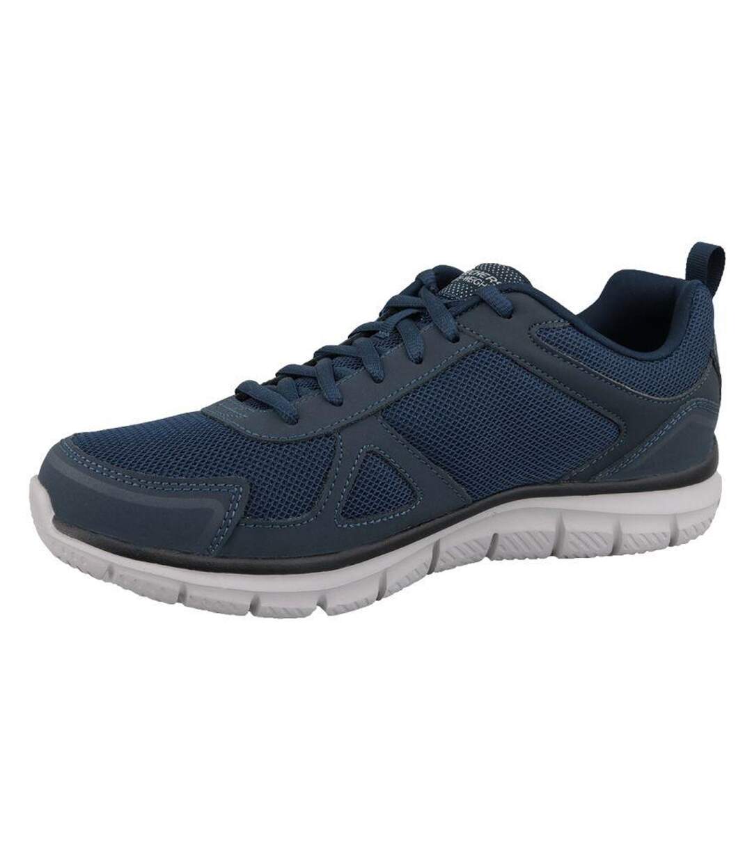 Chaussures Track Scloric Homme Bleu Marine Foncé Skechers-2