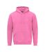 Sweat à capuche softstyle adulte rose foncé Gildan