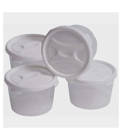 Wham Handy Pots Food Storage Set (Pack Of 4) (White) (One Size) - UTST4409