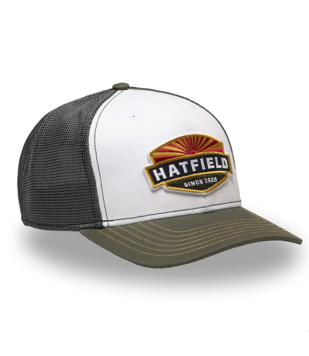 Casquette trucker avec filet avec patch Sunny Cal Hatfield-1