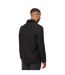 Mens Haynerson Textured Overshirt Black Bewley & Ritch-3