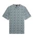 T-shirt Motif/style Géométrie Abstraite Homme Bleu Ciel Ted Baker-2
