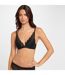 Soutien-gorge ampliforme coques moulées noir Romane