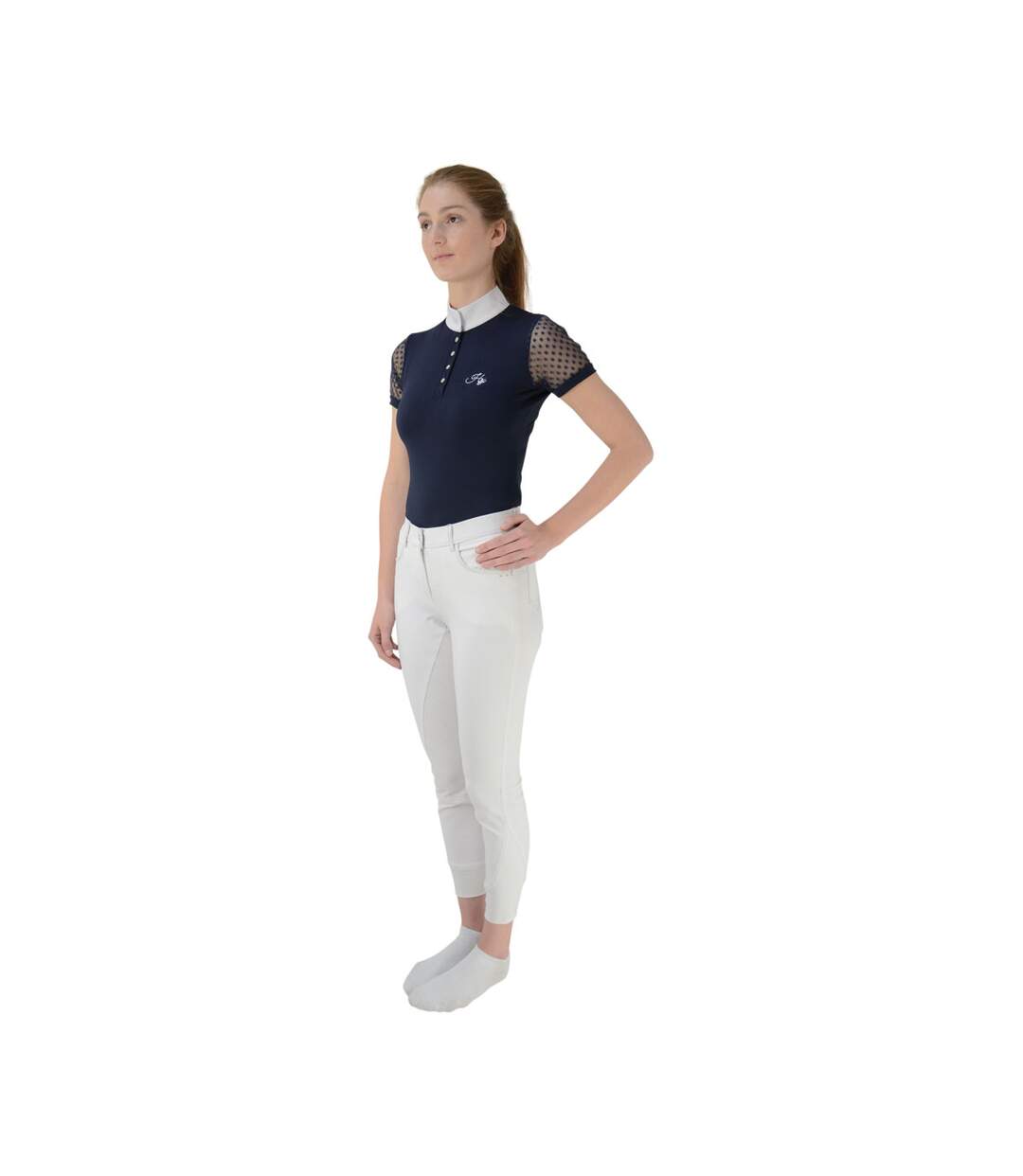 Womens/ladies lydia show shirt navy HyFASHION