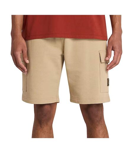 Short beige homme timberland badge cargo
