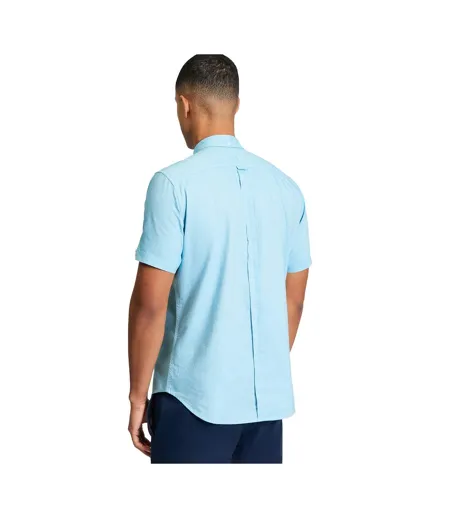 Chemise Manches Courtes Motif/style Signature Homme Bleu Ben Sherman