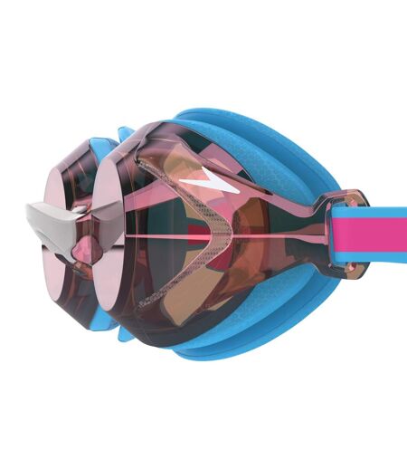 Lunettes De Natation Motif/style Miroir Vanquisher 3.0 Enfant Bleu Speedo