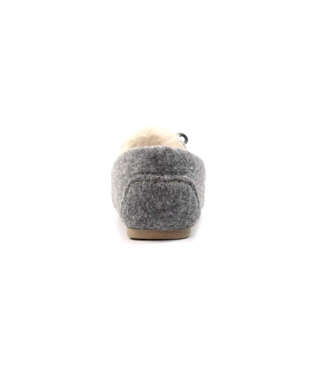 Chaussons Cherish Femme Gris Lunar-2