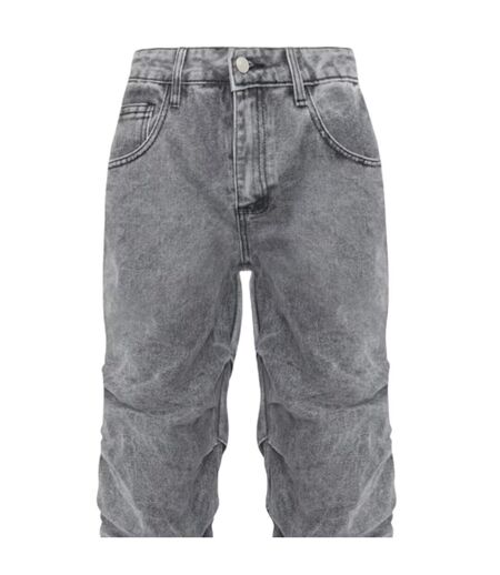 Womens/ladies Ruched Straight Jeans Black I Saw It First