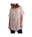 Chemise Beige à rayures  Femme Pieces Terra - L-1