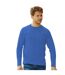 Fruit Of The Loom Mens Valueweight Crew Neck Long Sleeve T-Shirt (Royal)