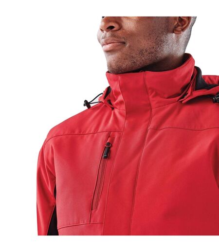 Stormtech Mens Atmosphere 3-in-1 Performance System Jacket (Waterproof & Breathable) (Stadium Red/Black) - UTBC3074