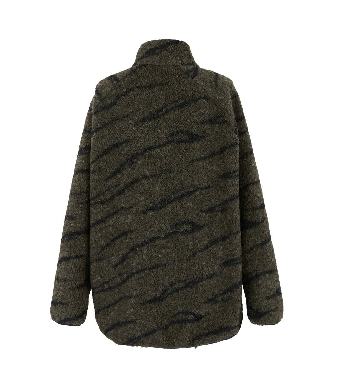 Veste Polaire Frankie Femme Kaki Foncé Noir Regatta-3