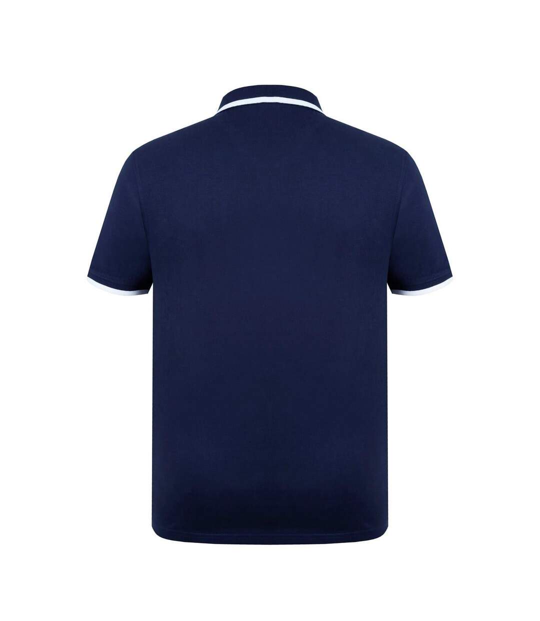 Polo Motif/style Signature Homme Bleu Marine SoulCal-2