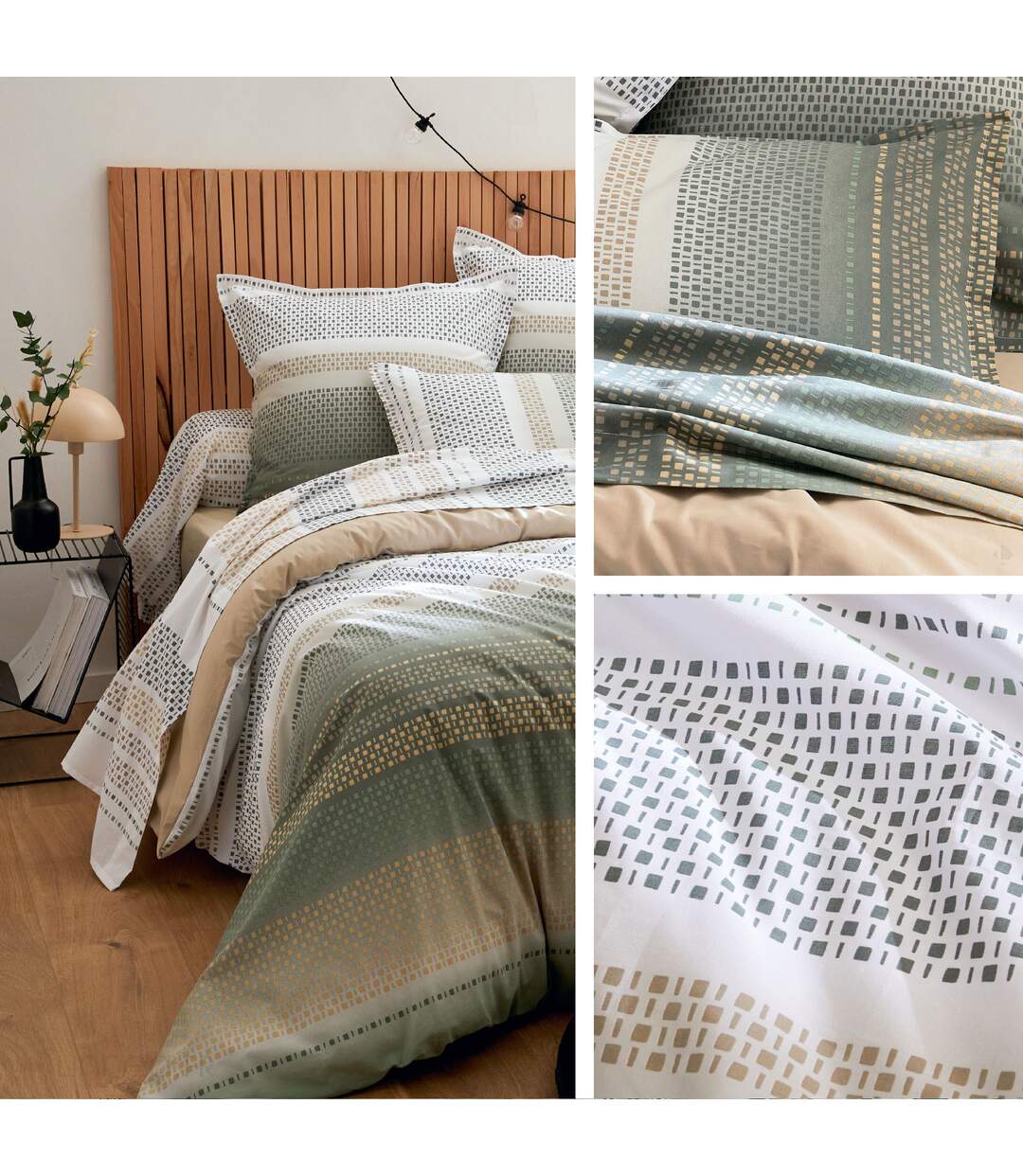 Parure de lit NIAGARA Taie 65x65 cm-3