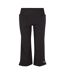 Womens/ladies Yogi Jogging Bottoms Pink Puma-2
