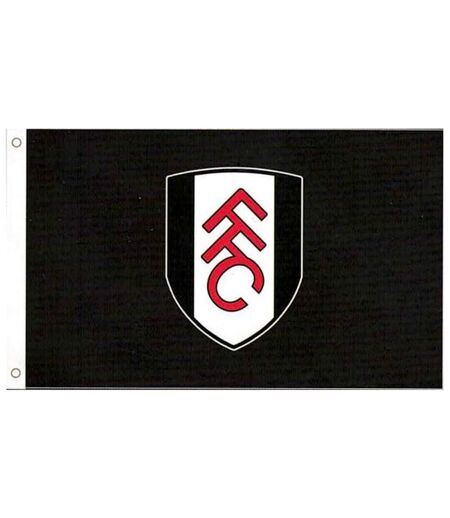 Fulham FC - Drapeau (Noir / Blanc) (One Size) - UTBS3221