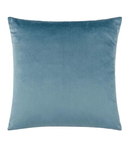 Paoletti Henley Jacquard Velvet Throw Pillow Cover (Smoke/Rose) (50cm x 50cm)