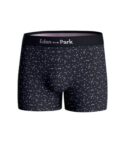 EDEN PARK Boxer Homme Coton NOEUDBAL Rose Marine